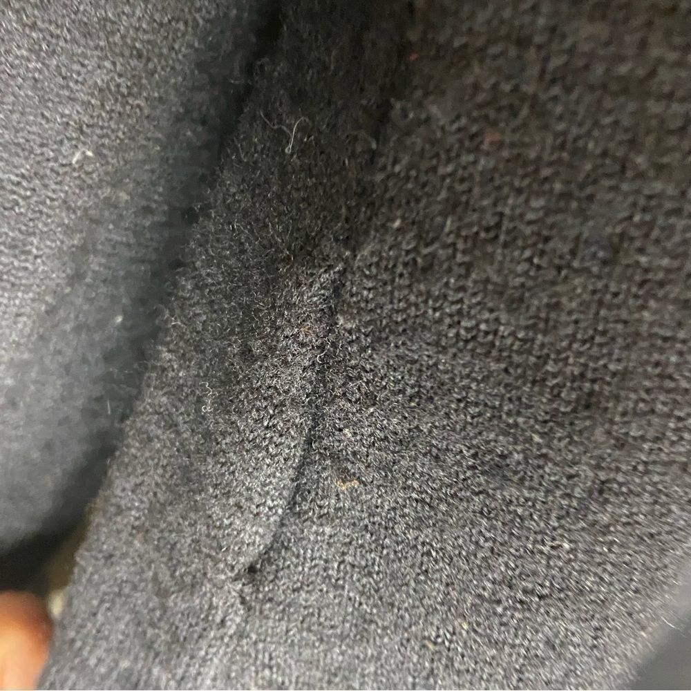 SOFT SURROUNDINGS WOOL EMBROIDERED CARDIGAN SWEATER - Picture 6 of 6